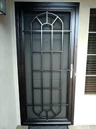 Aluminum screen doors